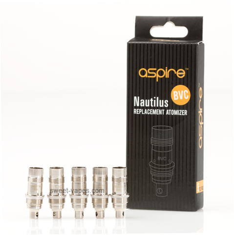 5pk - Aspire Clearomizer BVC Coil